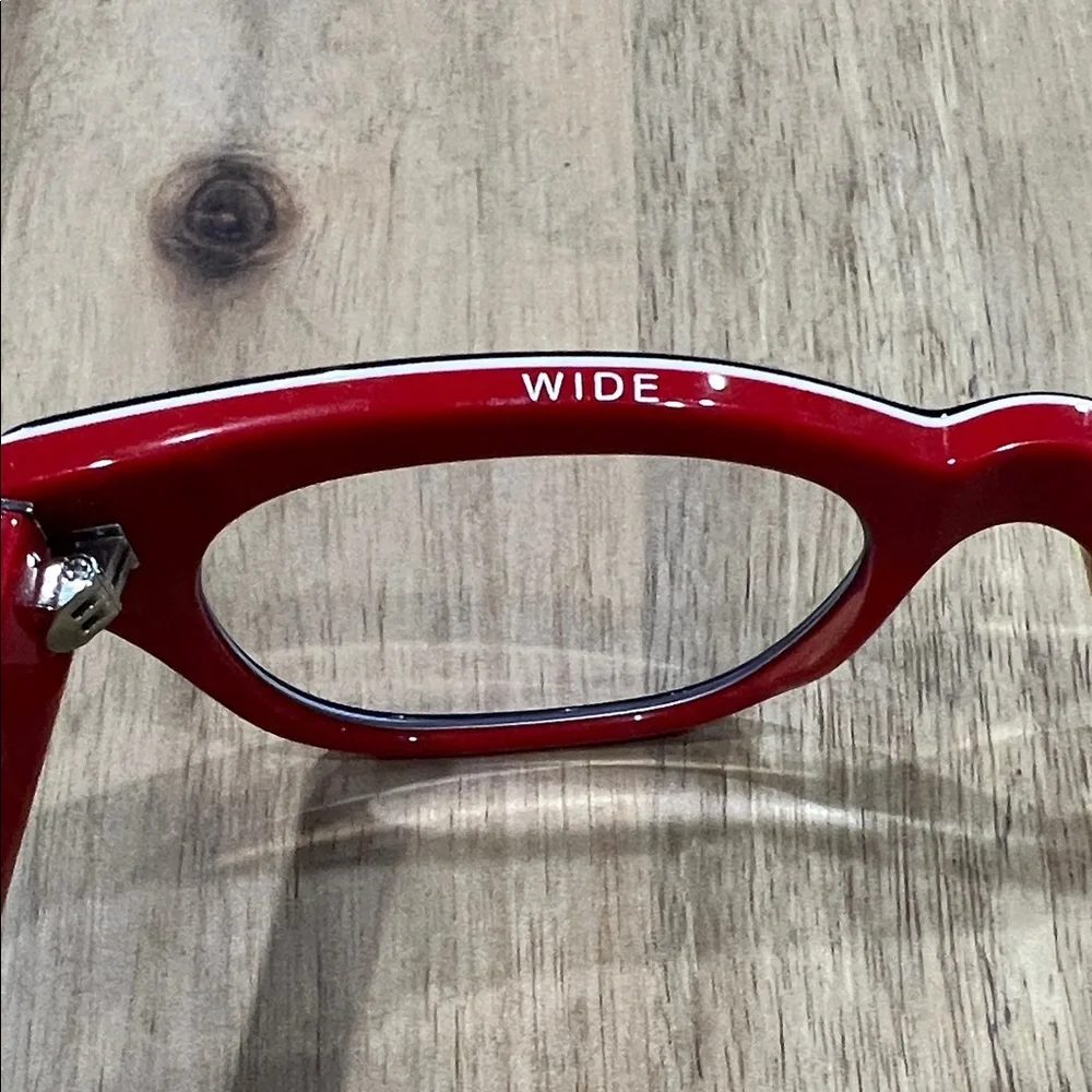 caddis reading - Black and Red Cat-Eye Reading Glasses - The Miklos 1.50